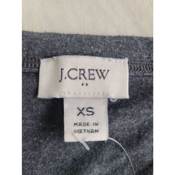 J. Crew Tank Top Bundle Women Size XS White Gray Sleeveless Crew Neck Back-Tie - Picture 3 of 5